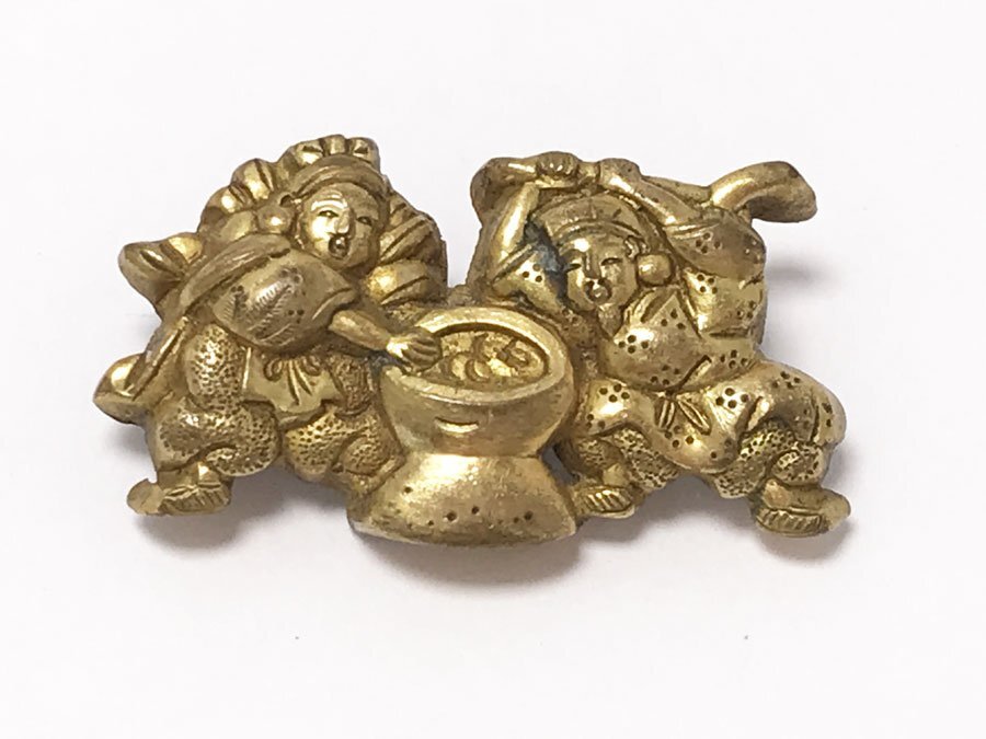 時代物 当時物 目貫 刀装具 在銘あり 立武? 七福神 大黒天 恵比寿天 弁財天 Yahoo!オークション -「七福神」(武具) の落札相場・落札価格