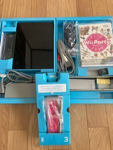 Wii 任天堂 Nintendo ニンテンドー パーティソフトセット 本体一式 ブラック