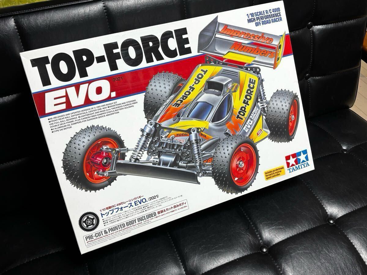 タミヤ ラジコン トップフォースEVO 新品未使用 純正アルミモーターマウント付 Yahoo!オークション -「トップフォース evo.」の落札相場・落札価格