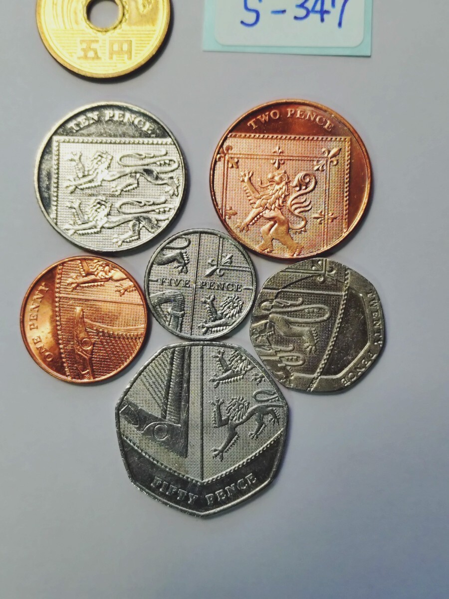 3325【イギリス】小型50ペンス 硬貨 300枚セット Yahoo!オークション -「50ペンス」(ヨーロッパ) (世界)の落札