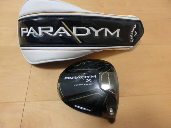 キャロウエイ PARADYM X 10.5° 1W ヘッドのみ ヘッドカバー付き Callaway パラダイム ドライバー
