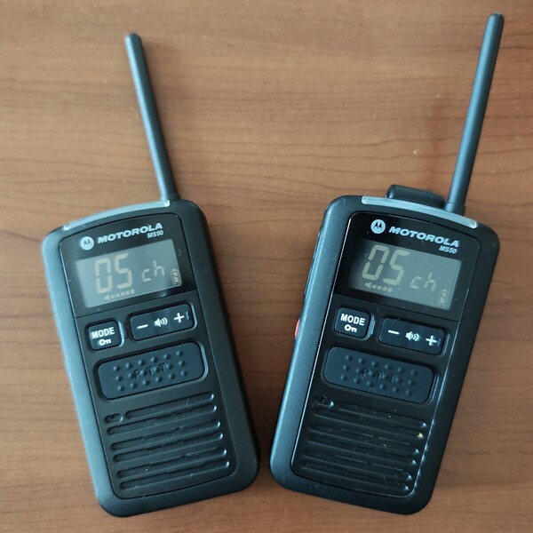 MOTOROLA MS50 特定小電力トランシーバー 20ch 動作品 モトローラ STANDARD FTH-50 特小無線機 2個セット