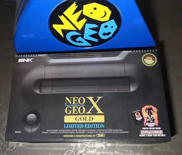 【大容量電池交換済み】SNK NEOGEO X 初回限定 LIMITED EDITION・METAL SLUG / ネオジオ本体 /メタルスラッグ 餓狼伝説 サムライスピリッツ