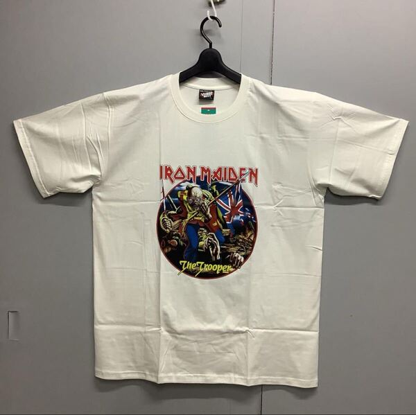 SR2XLC2 アイアン・メイデン バンドTシャツ XXLサイズ 白 1 IRON MAIDEN