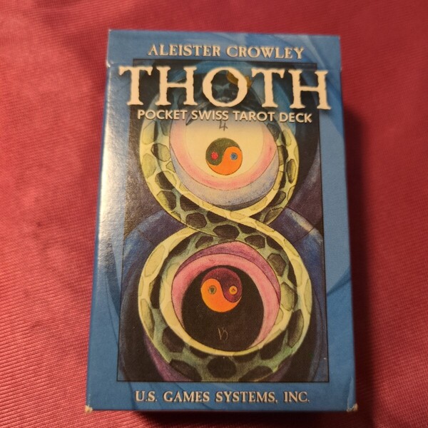 タロットカード トート タロット ポケットサイズ Thoth Pocket Swiss Tarot Deck
