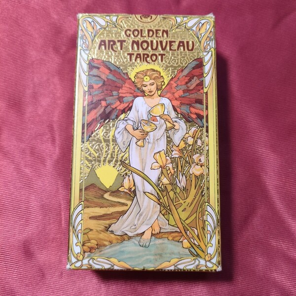Golden Art Nouveau Tarot 5カ国語版解説書付き タロット