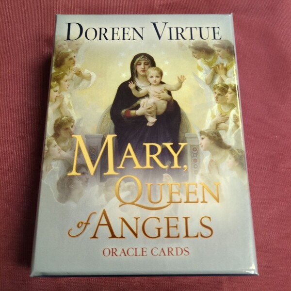 タロットカードオラクルカード マリアオラクルカード Mary Queen Angels Oracle Cards