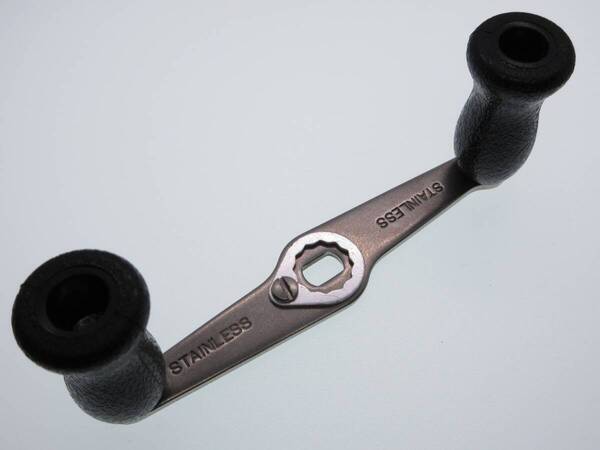 (Excellent) ZC01 即決★送料無料★SHIMANO BANTAM シマノ バンタム 400/500 純正 ハンドル 軸間85mm