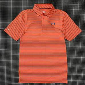 アンダーアーマー『UNDER ARMOUR』ボーダー ポロシャツ 半袖Tシャツ ゴルフ ランニング