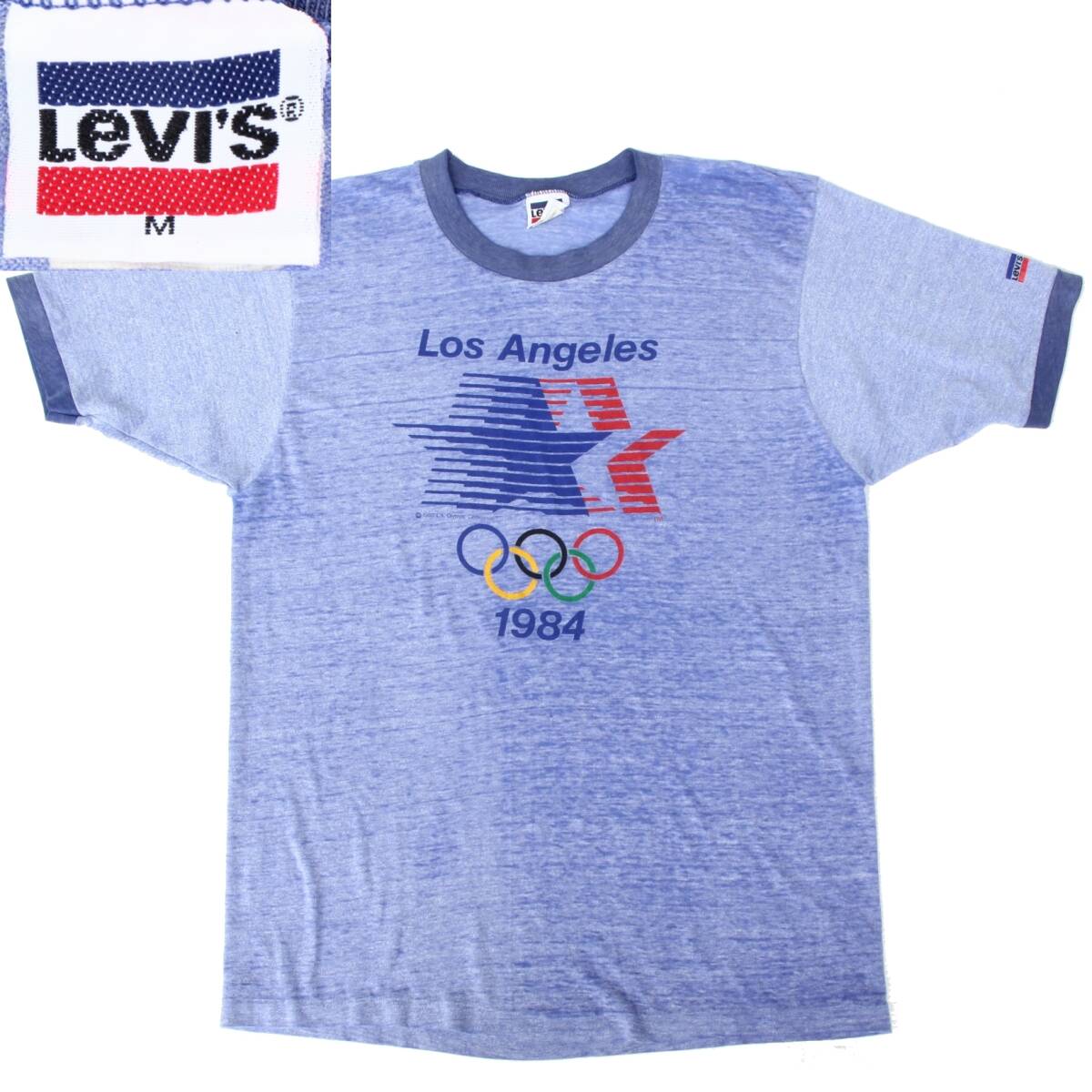 【Vintage】Levi’s オリンピックバンダナ 1984 2枚セット Vintage】Levi's オリンピックバンダナ 1984 2枚セット