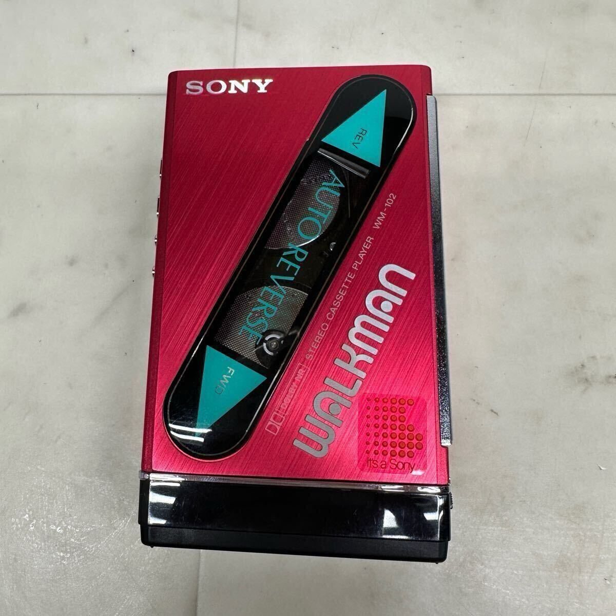 SONY WM-102 カセットプレーヤー WALKMANウォークマンジャンク Yahoo!オークション -「sony wm 102」の落札相場・落札価格