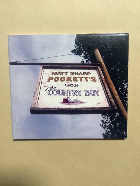 送料無料 マット シャープ「PUCKETT’S VERSUS THE COUNTRY BOY」輸入盤 デジパック仕様