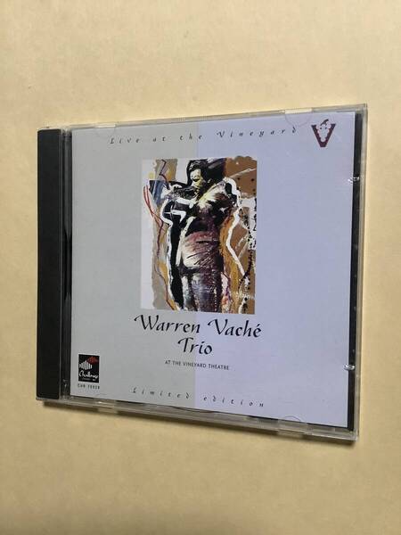 送料無料 WARREN VACHE TRIO「LIVE AT THE VINEYARD THEATRE」ライヴ 全10曲 輸入盤