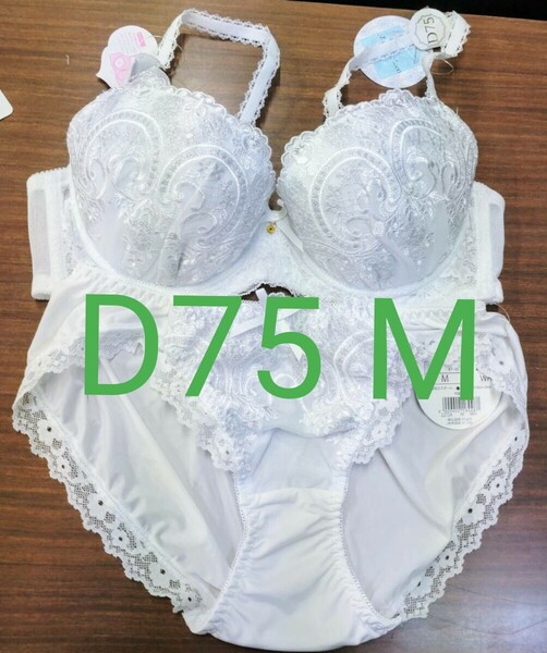 ブラジャーショーツセット D75 M