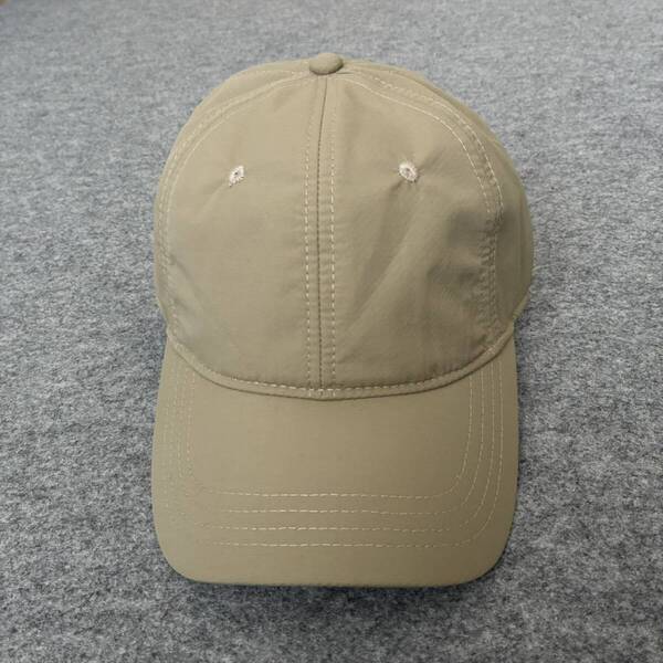 BEIGE 大きい無地速乾性 ナイロンキャップ 超大きいナイロンキャップ XXL