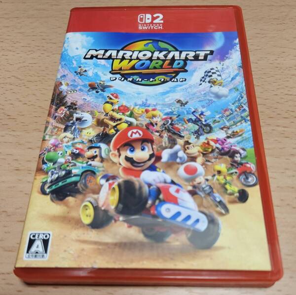 【中古・美品】Switch2マリオカート ワールド 18時までの入金で即日発送