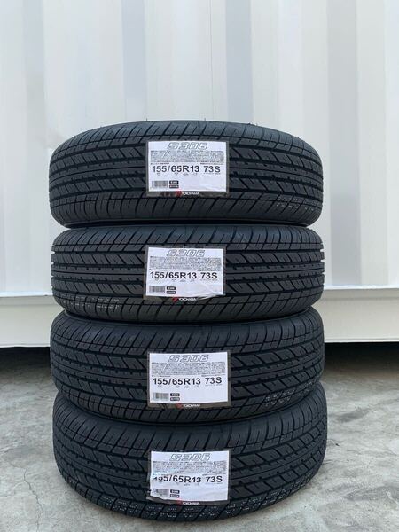 全国送料込み☆ヨコハマS306☆155/65R13☆4本☆2025年製☆軽自動車アルトパレットエッセラパンワゴンRムーブルークスライフミラゼスト