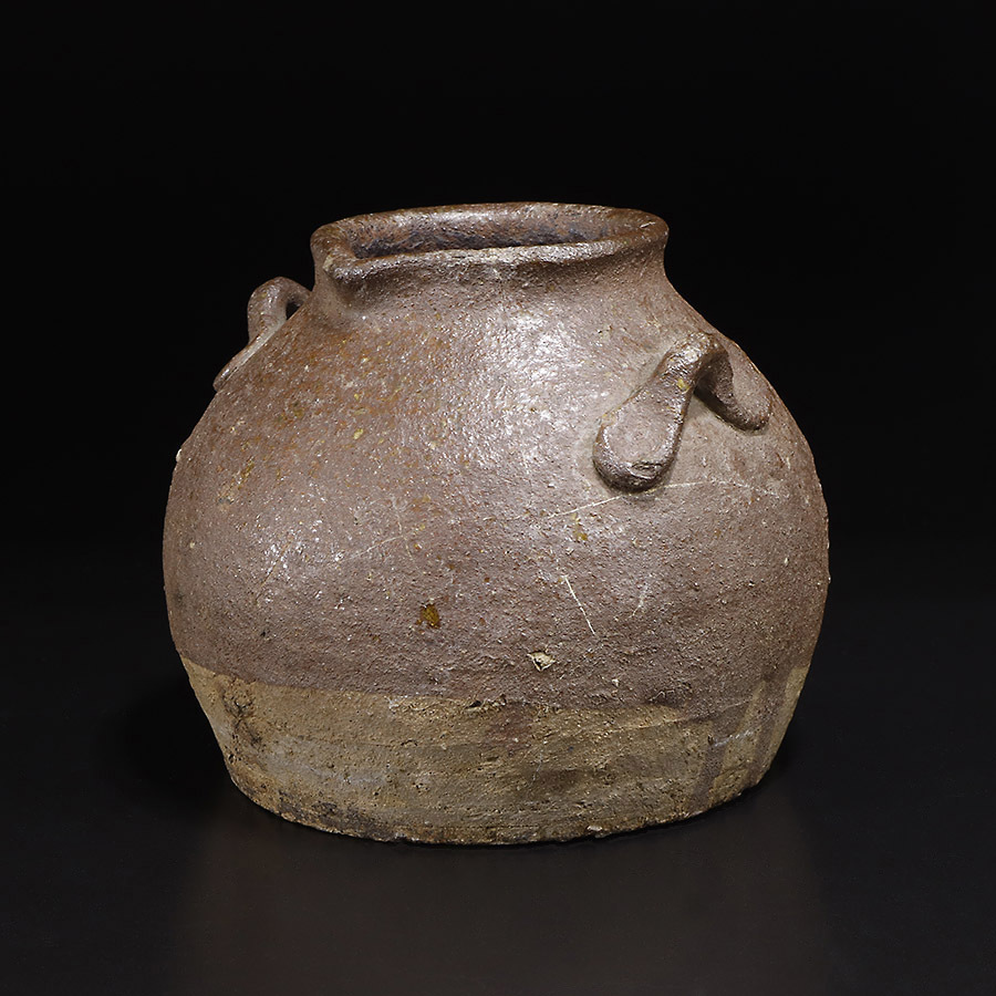 江戸時代 古越前 三筋 自然釉 蹲壺 花入れ 茶道具 六古窯 越前蹲 2025年最新】Yahoo!オークション -古越前の中古品・新品・未使用