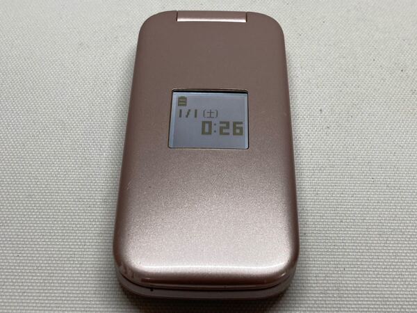 docomo ドコモ F-08C FUJITSU 富士通 FOMA らくらくホン 携帯電話 ガラケー ロゼ f885e112dd