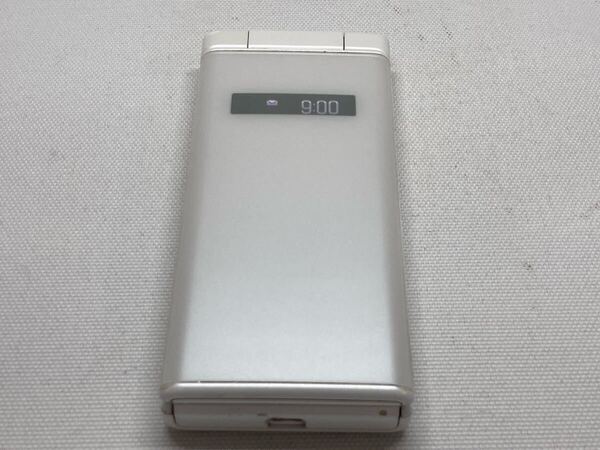 概ね美品 SoftBank ソフトバンク DIGNO 701KC KYOCERA 京セラ 携帯電話 ガラケー ホワイト SIMロック解除済 g01a217dd