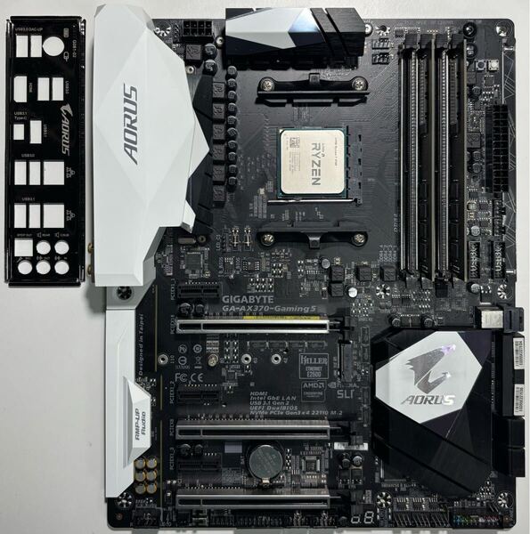 AMD Ryzen 7 1700 CPU GIGABYTE X370 マザーボード SiliconPower DDR4 32GB RAM セット