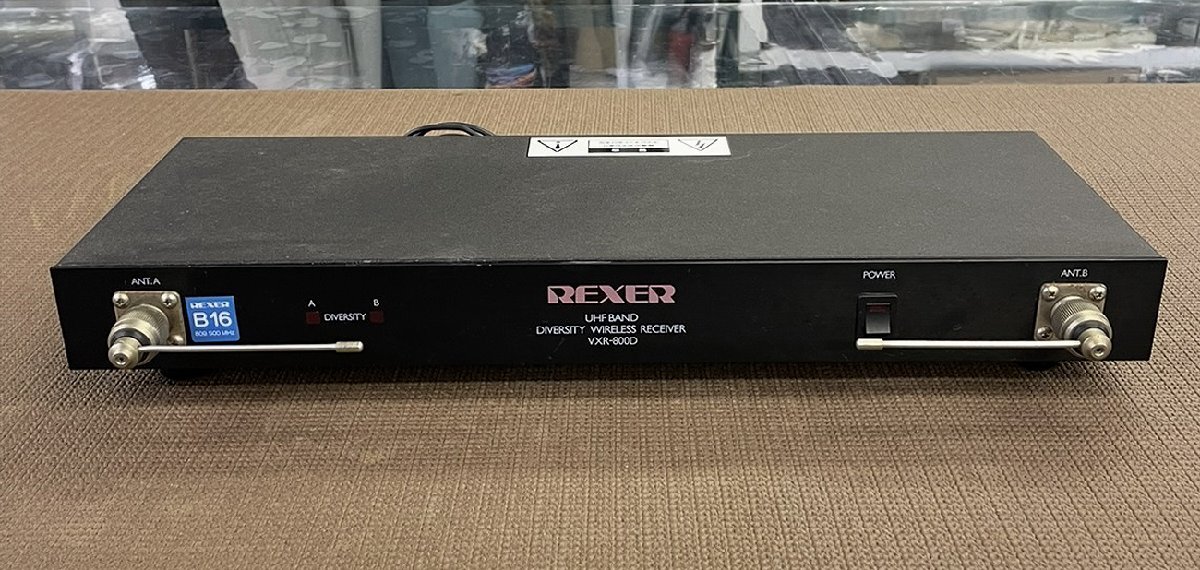REXER VXR-600D ワイヤレスレシーバー 送受信機 2025年最新】Yahoo!オークション -rexer ワイヤレスの中古品