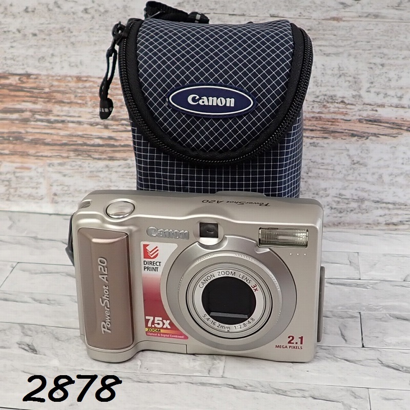 送料込★動作品★Canon powershot A20 単三電池駆動 コンデジ Yahoo!オークション -「powershot a20」の落札相場・落札価格