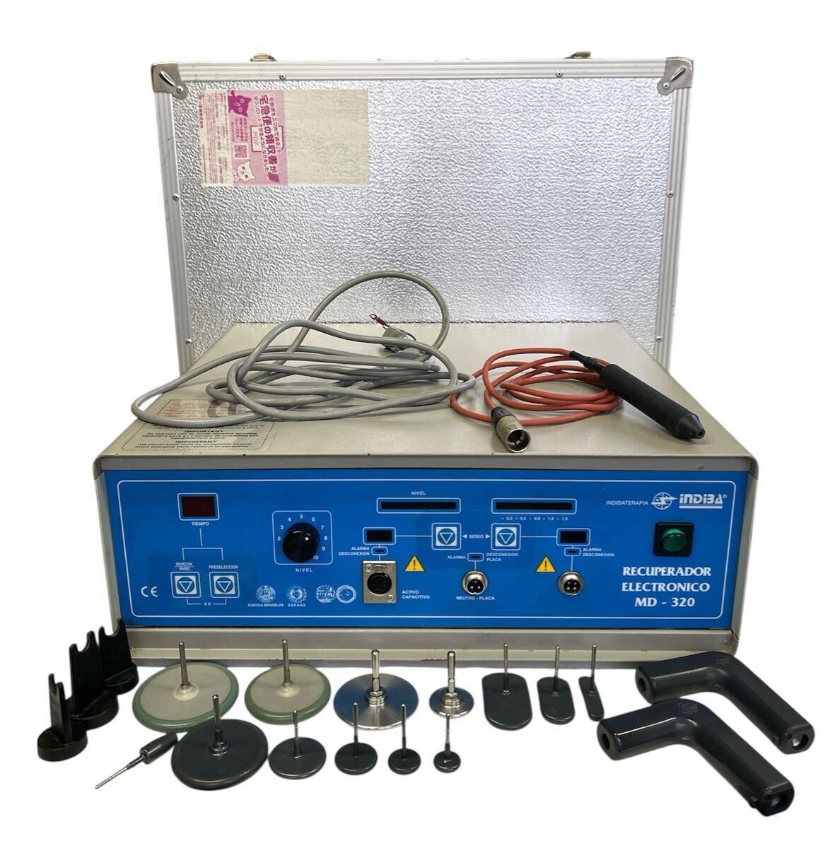 インディバ 戻し電極板MD-320(中古) Yahoo!オークション -「インディバ」(家電、AV、カメラ) の落札