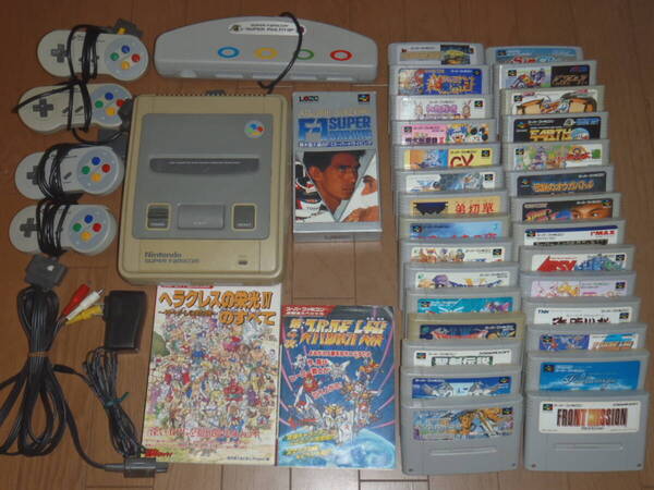 スーパーファミコン本体&ゲームソフト30本セット SFC スーファミ ドラゴンクエスト