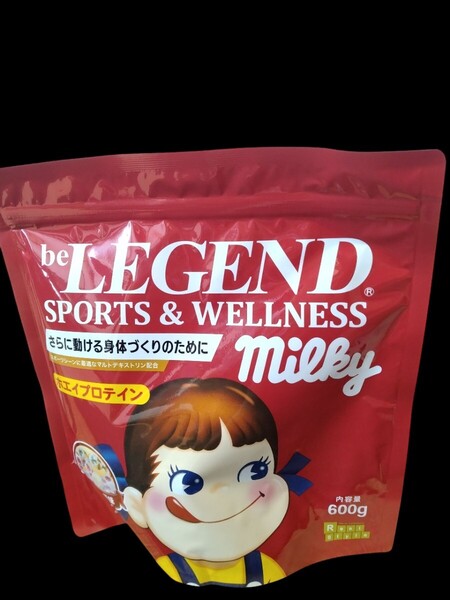 ビーレジェンド beLEGEND ホエイプロテイン プロテイン 600g ミルキー風味 賞味期限2026.10月