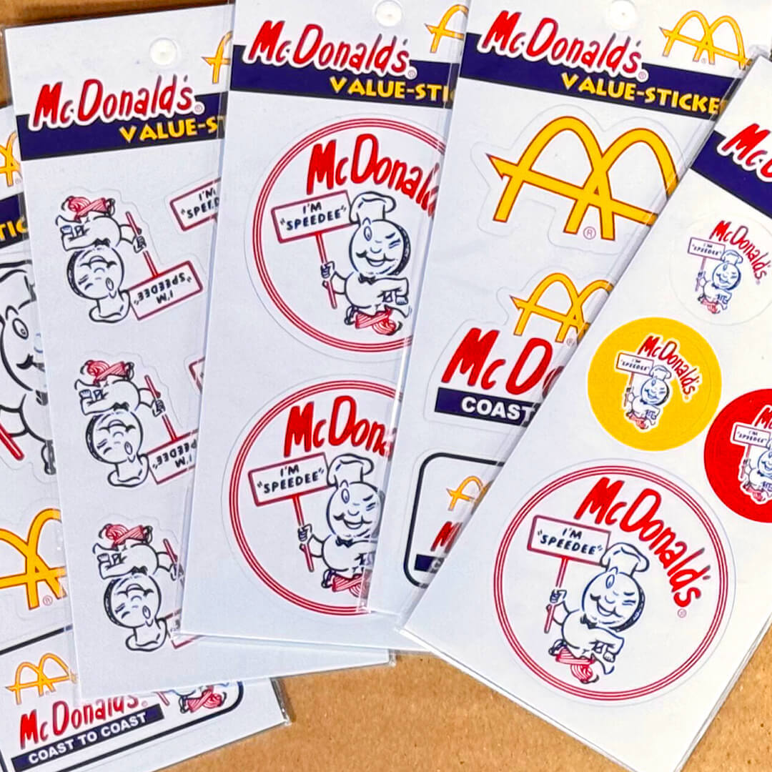 2025年最新】Yahoo!オークション -マクドナルドステッカーの中古