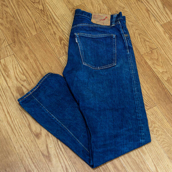 orSlow 107 IVY FIT DENIM Mサイズ ジップフライ セルビッチ オアスロウ アイビーフィットデニム