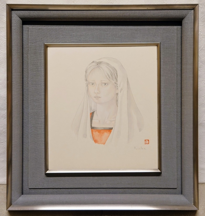 栗原喜依子 油絵 裸婦 原画 Yahoo!オークション -「栗原喜依子」の落札相場・落札価格