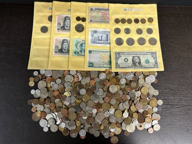 3-2077 海外硬貨・コイン約1.8kg Yahoo!オークション -「外国コイン kg」の落札相場・落札価格