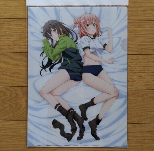 俺ガイル クリアファイル 体操服 ブルマ 雪ノ下雪乃 由比ヶ浜結衣 やはり俺の青春ラブコメはまちがっている。