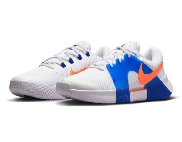 新品 送料込 NIKE M ZOOM GP CHALLENGE 1 HC 29cm/US11 白/青/オレンジ ナイキ ズーム チャレンジ ハードコート テニス 箱無し