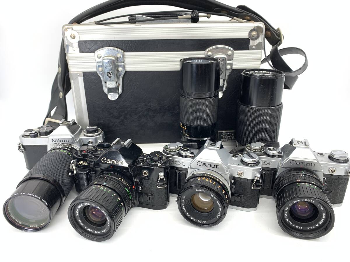 Nikon FE フィルム一眼レフカメラ 3台セット ジャンク Yahoo!オークション -「nikon fe ジャンク」の落札相場・落札価格