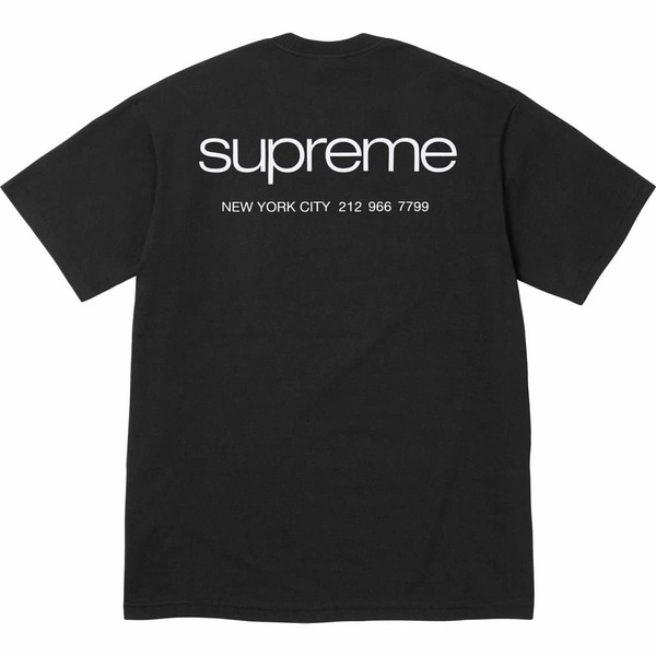 Lサイズ Supreme Nyc Tee Black 23FW シュプリーム NYC Tシャツ ブラック