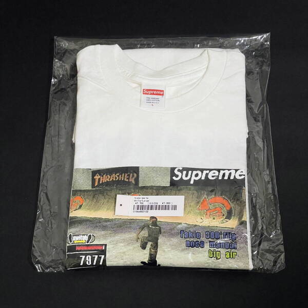 Lサイズ Supreme Thrasher Game Tee White 21FW シュプリーム スラッシャー ゲーム Tシャツ ホワイト