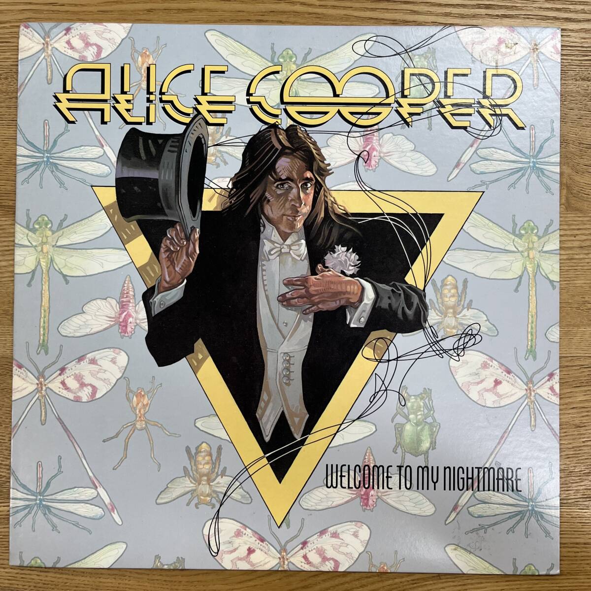 【ＵＳ盤ＬＰレコード】アリス・クーパー／ウェルカム・トゥ・マイ・ナイトメア US盤LPレコード】アリス・クーパー／ウェルカム・トゥ・マイ