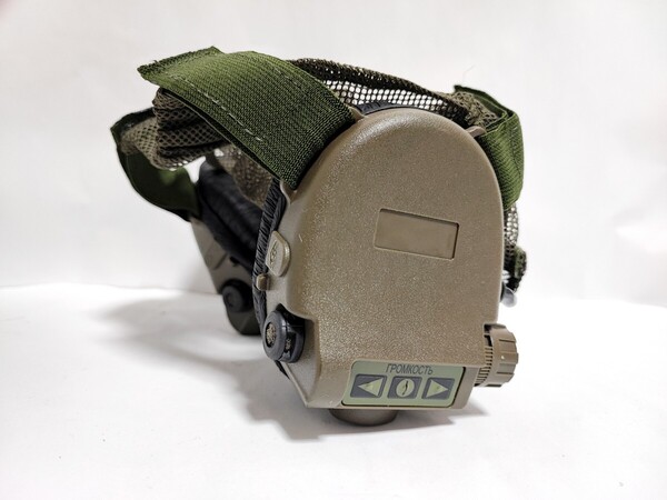 【訳あり】ロシア軍 実物 GSSh-01 6M2 イヤーマフ CB 新品未使用