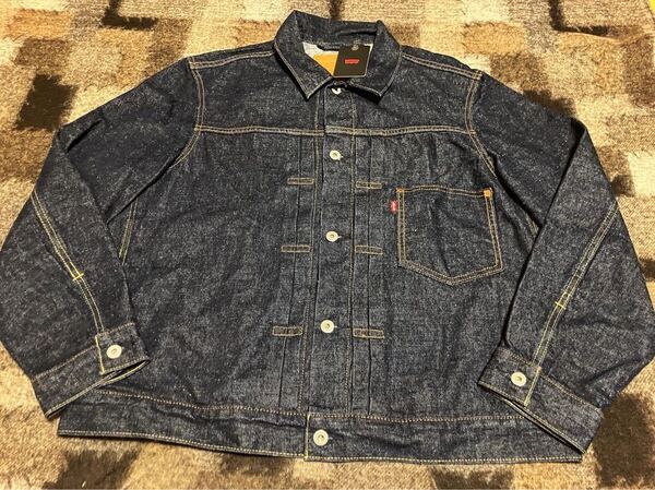 【新品未使用&送料無料】 リーバイス LEVI'S 506 XX 1ST TYPE ヴィンテージ レプリカ デニムジャケット Gジャン トラッカージャケット L