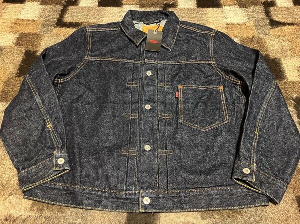 【新品未使用&送料無料】 リーバイス LEVI'S 506 XX 1ST TYPE ヴィンテージ レプリカ デニムジャケット Gジャン トラッカージャケット L