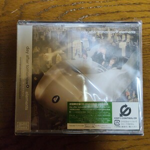 day after tomorrow - element 初回限定盤 DVD付き 2枚組CDアルバム 新品未開封品