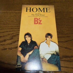 【美品 保存状態良好】B'z - HOME / The Wild Wind / 1998年発表のCDシングル