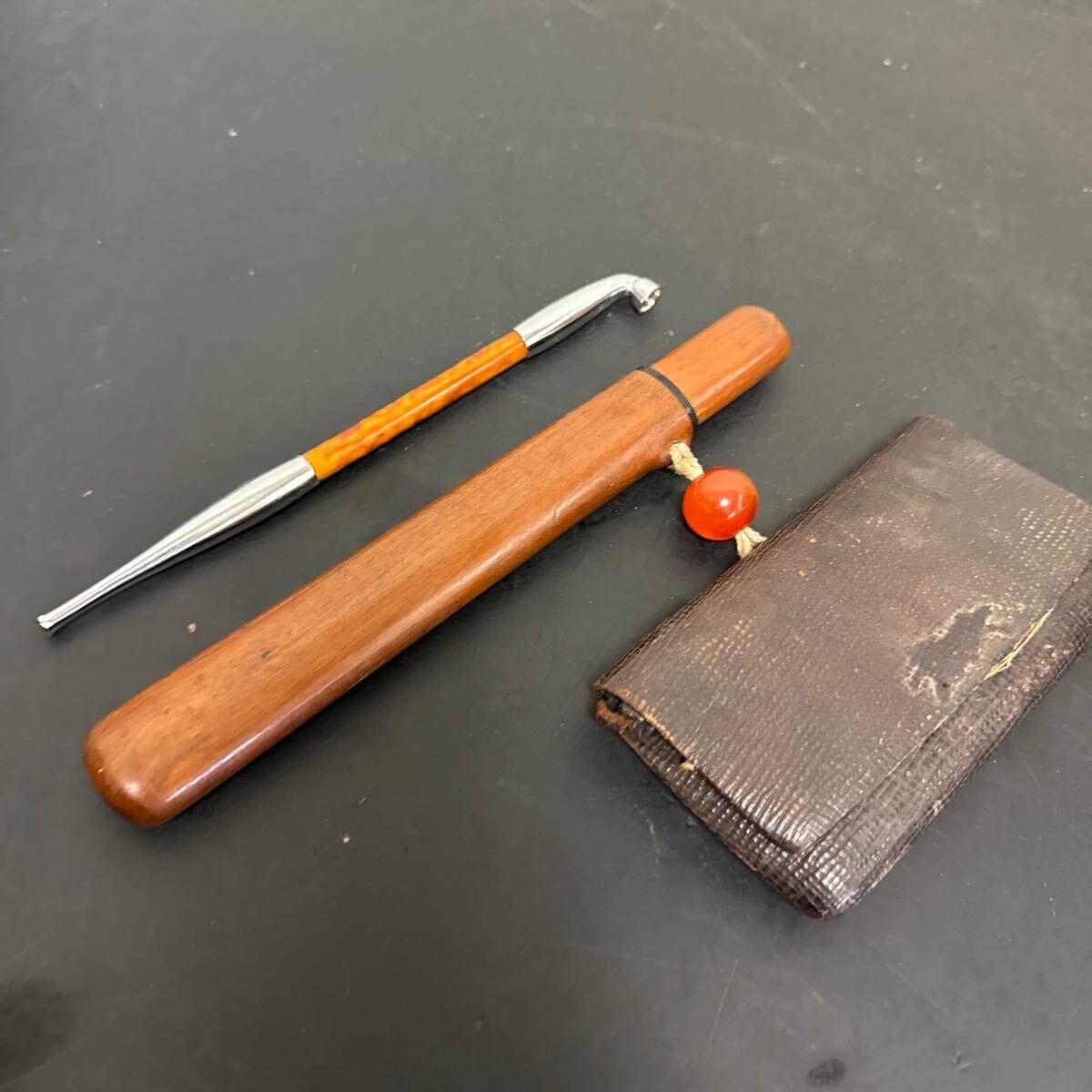 C-11 煙管 煙管入れ 煙草道具 古道具 アンティーク雑貨 美術品 工芸品 Yahoo!オークション -「キセル煙管煙草アンティーク」の落札相場