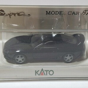 【新品未使用】KATO 1/87 HOサイズミニカー トヨタ 80スープラ ブラック