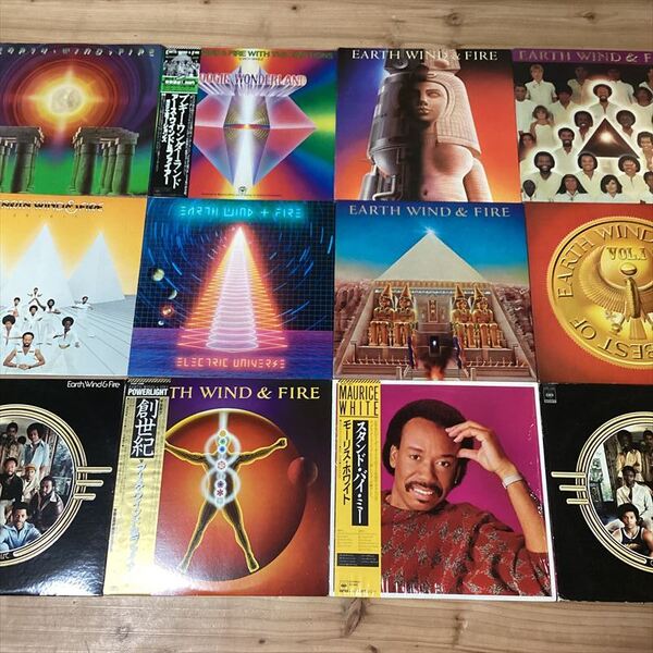 アース・ウィンド・ファイヤ【12枚】RF0703-44 LP レコード まとめ売り ソウル ファンク SOUL FUNK DISCO earth wind fire