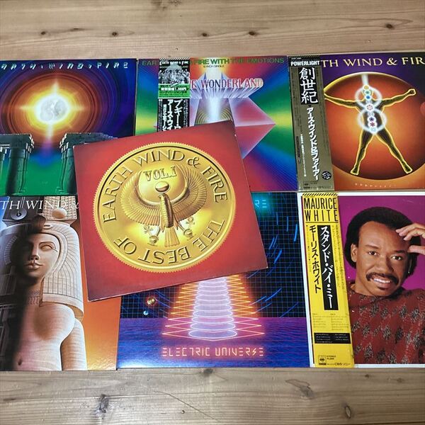 アース・ウィンド・ファイヤ【7枚】RF0703-42 LP レコード まとめ売り ソウル ファンク SOUL FUNK DISCO earth wind fire
