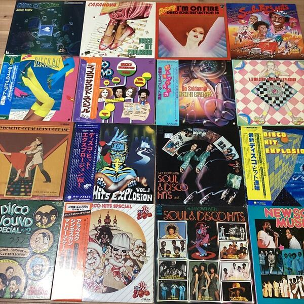 ディスコ コンピ【16枚】RF0703-46 LP レコード まとめ売り ソウル ファンク SOUL FUNK DISCO